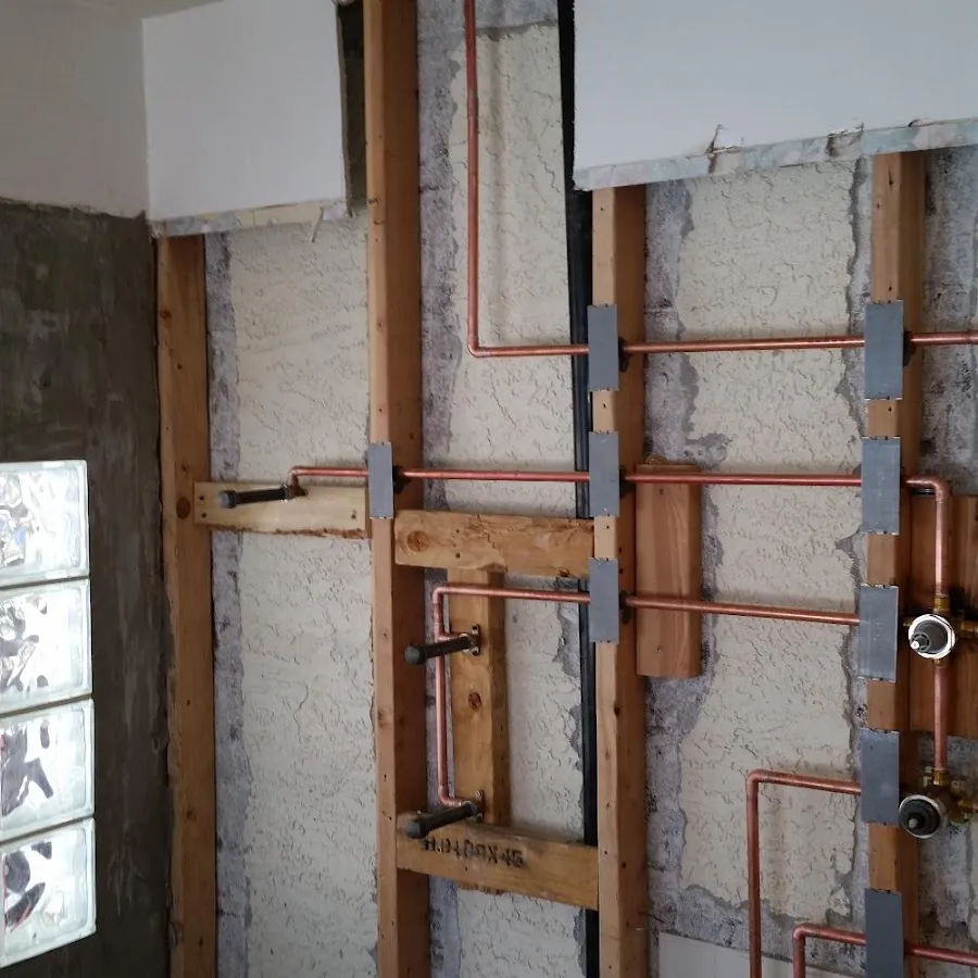 Copper pipe installation for Repiping in Tecumseh