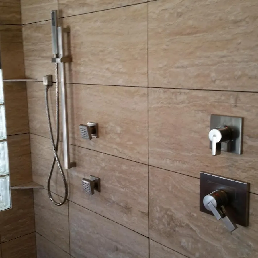 Shower fixture installation for Water Heater Installation in Tecumseh